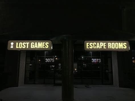 lost games escape room las vegas|More.